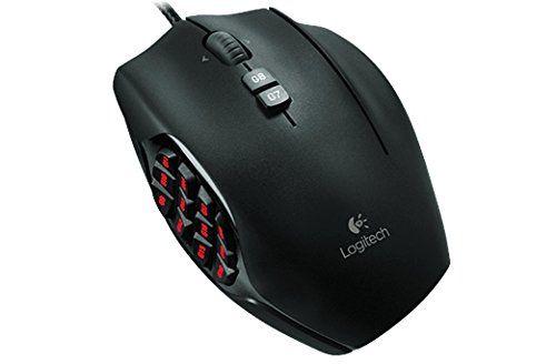 Mouse para jogos Logitech G600 MMO USB Laser com iluminação RGB